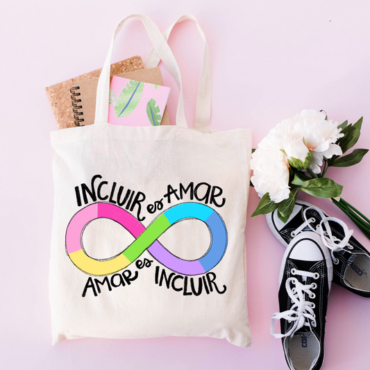Bolsa Tote Incluir es amar...