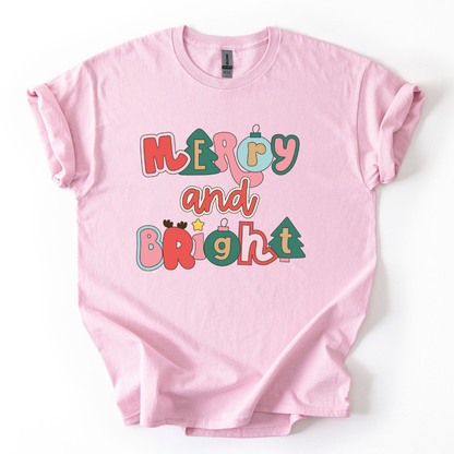Camiseta Merry and Bright