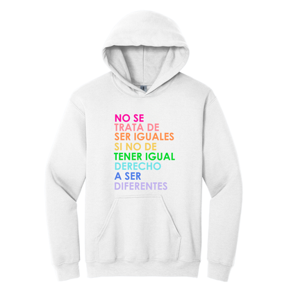 Hoodie Derecho a ser diferentes