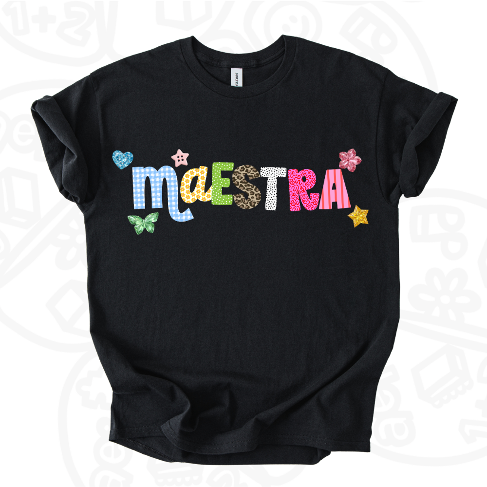 Camiseta Maestra Patch