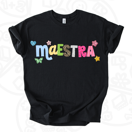 Camiseta Maestra Patch