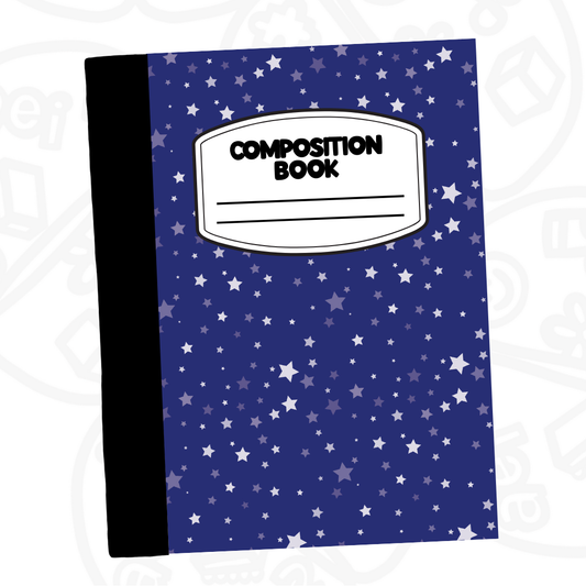 Cuaderno Composition Estrellitas