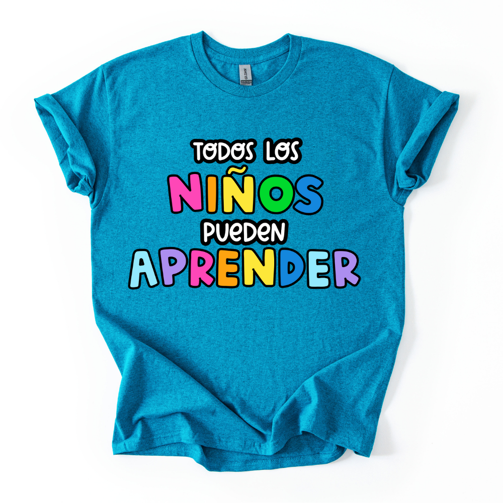 Camiseta Todos los niños pueden aprender