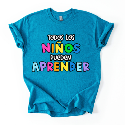 Camiseta Todos los niños pueden aprender