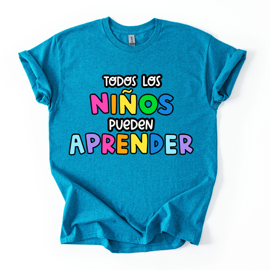 Camiseta Todos los niños pueden aprender
