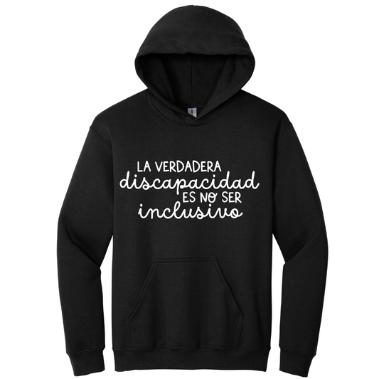 Hoodie La verdadera discapacidad
