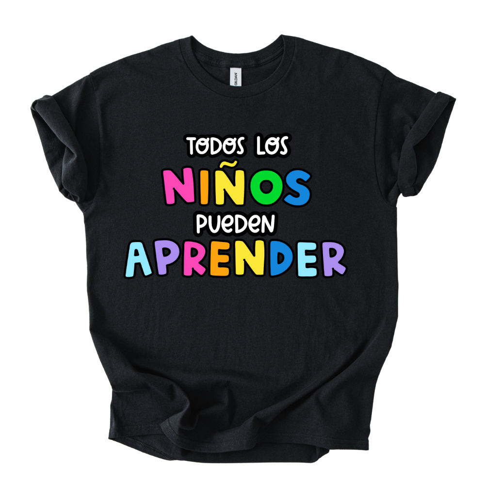 Camiseta Todos los niños pueden aprender