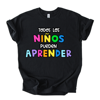 Camiseta Todos los niños pueden aprender