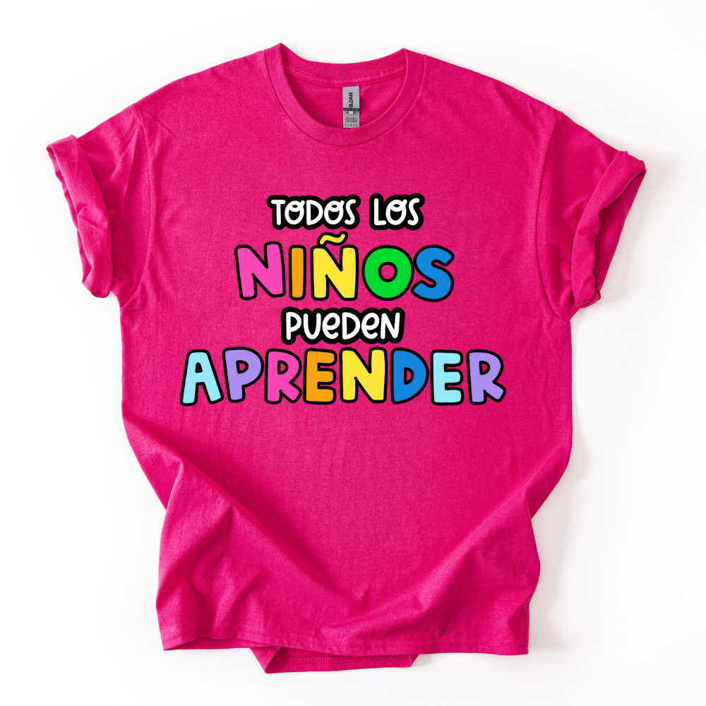 Camiseta Todos los niños pueden aprender