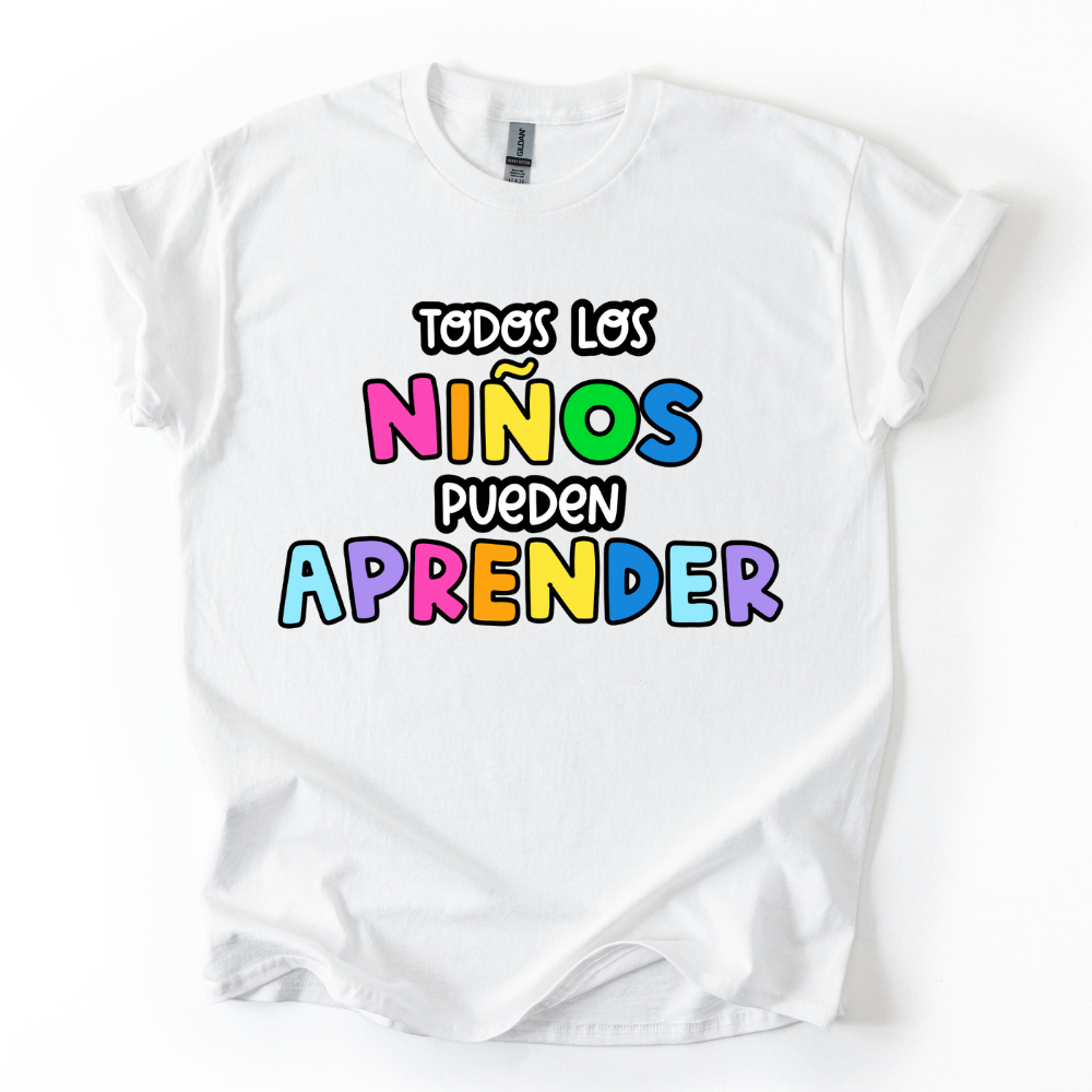 Camiseta Todos los niños pueden aprender