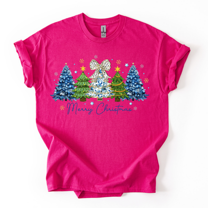 Camiseta Diseño Pinitos azules