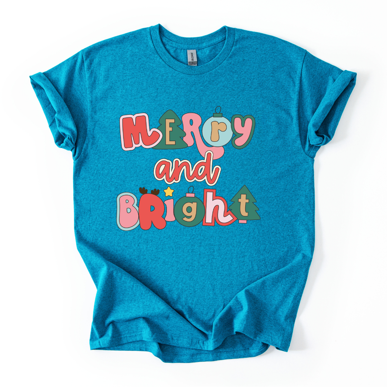Camiseta Merry and Bright