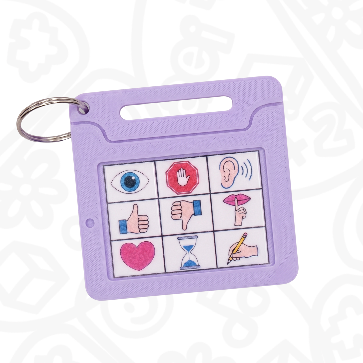 Llavero Pictogramas