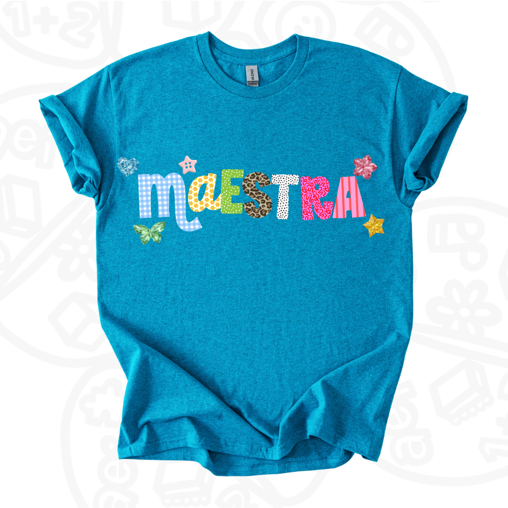 Camiseta Maestra Patch