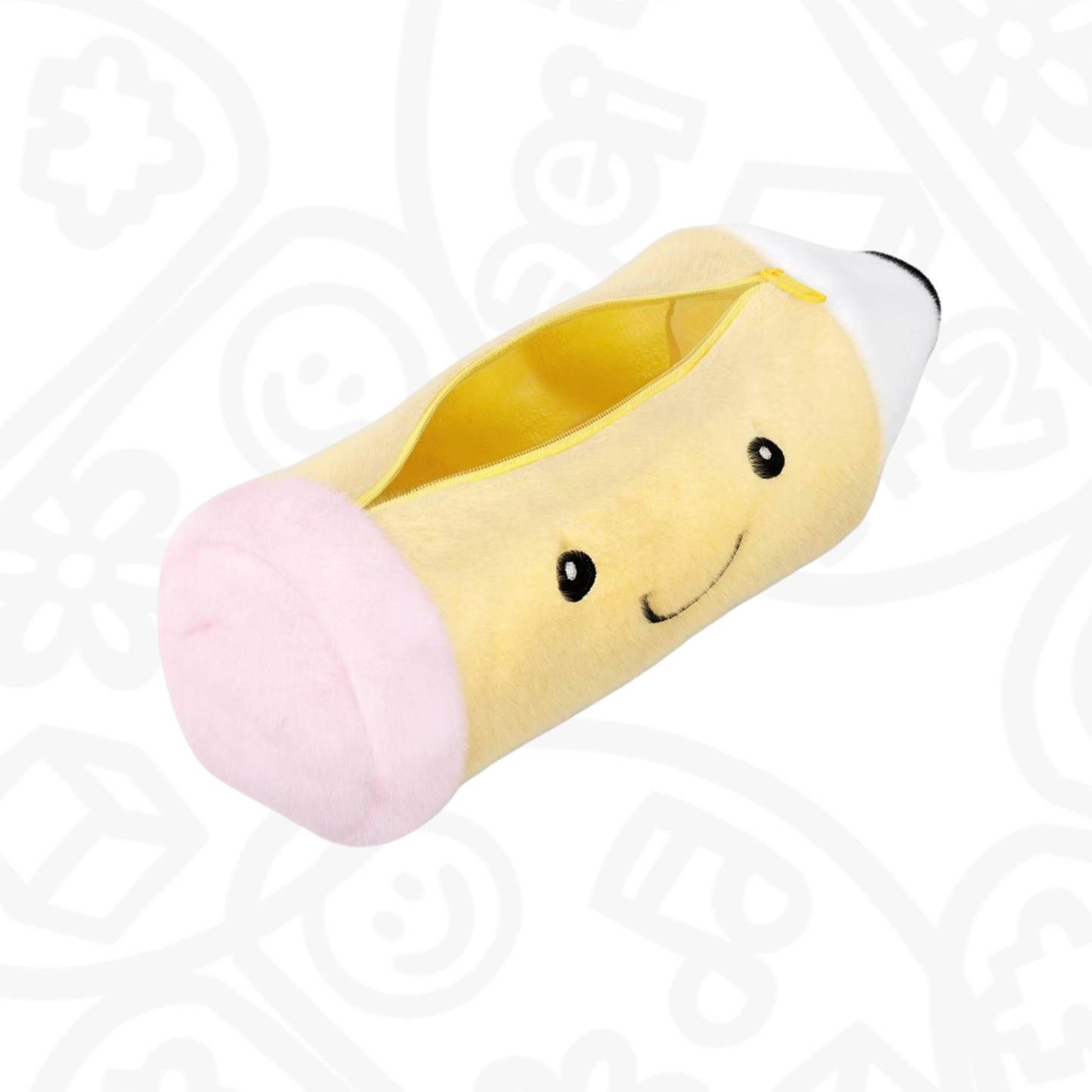 Lapicera de peluche en forma de lápiz