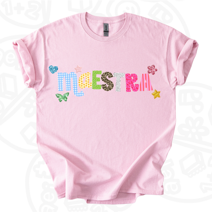 Camiseta Maestra Patch
