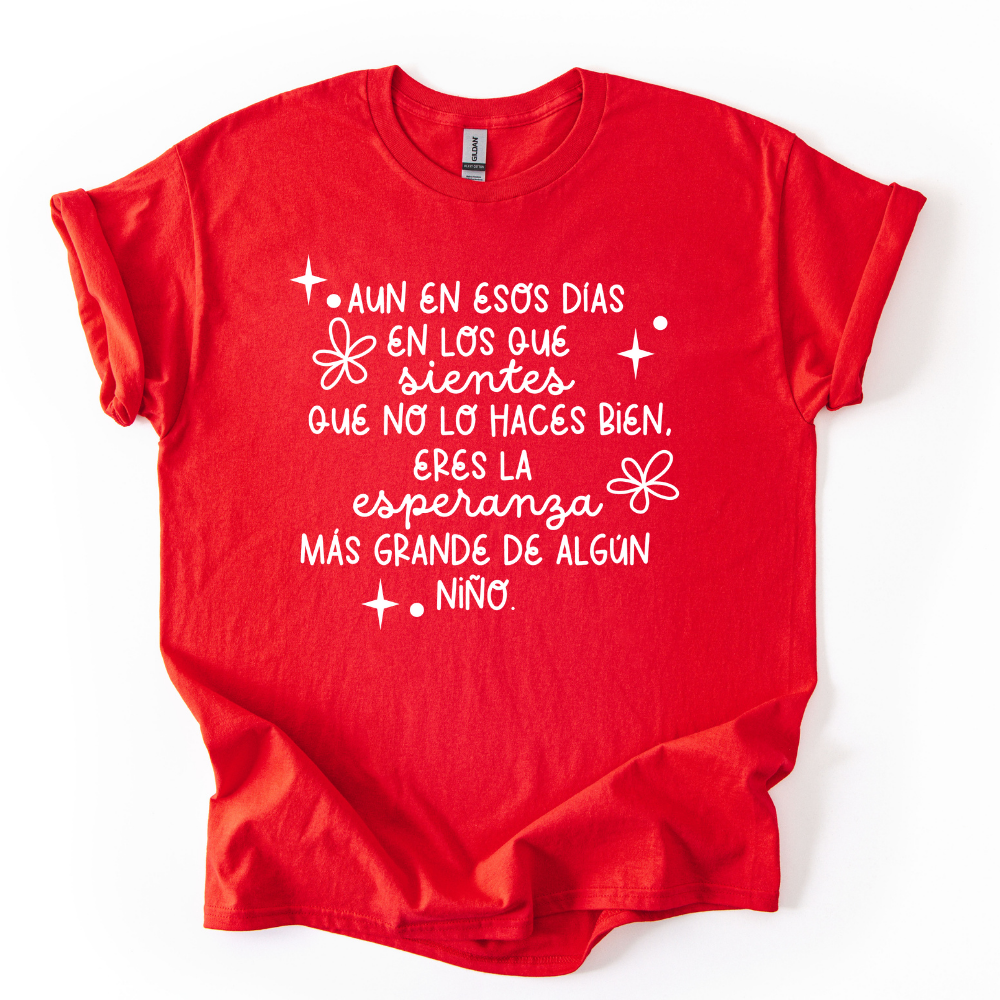 Camiseta Esperanza mas grande