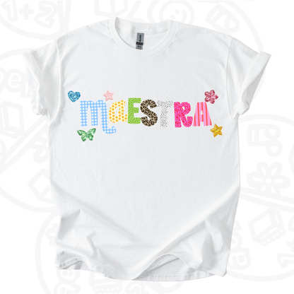Camiseta Maestra Patch