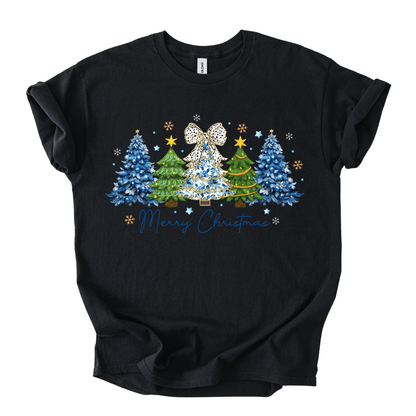 Camiseta Diseño Pinitos azules