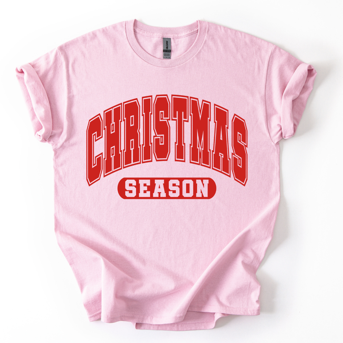 Camiseta Christmas Season Rojo