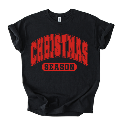 Camiseta Christmas Season Rojo