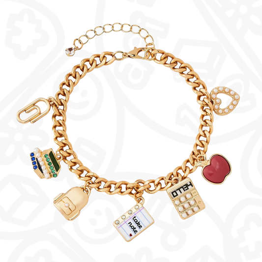 Pulsera de artículos escolares