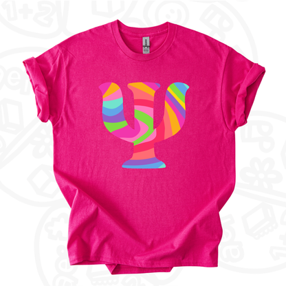 Camiseta Psique Colorida