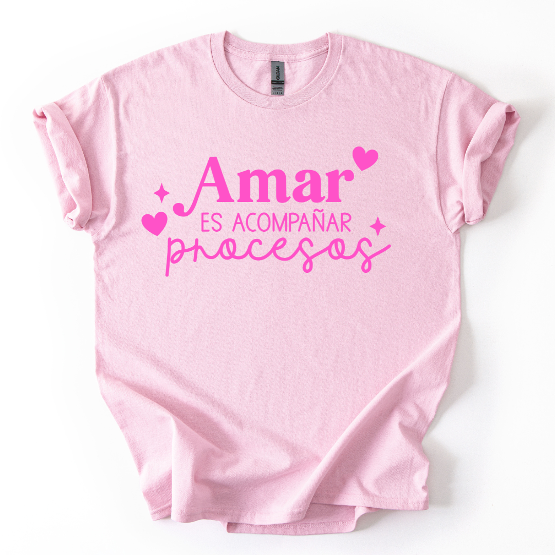Camiseta Amar es acompañar procesos
