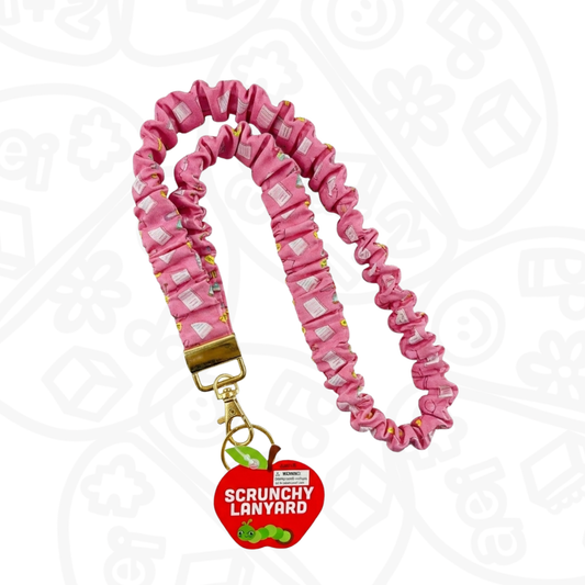 Lanyard Scrunchie Rosa