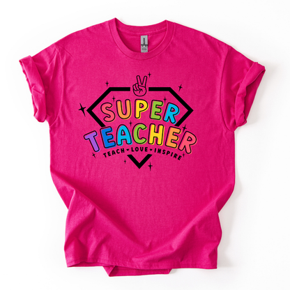 Camiseta Super teacher