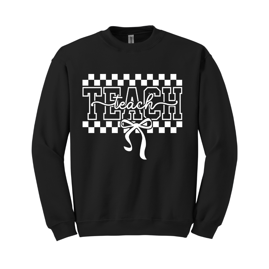 Sudadera Teach Moño blanco
