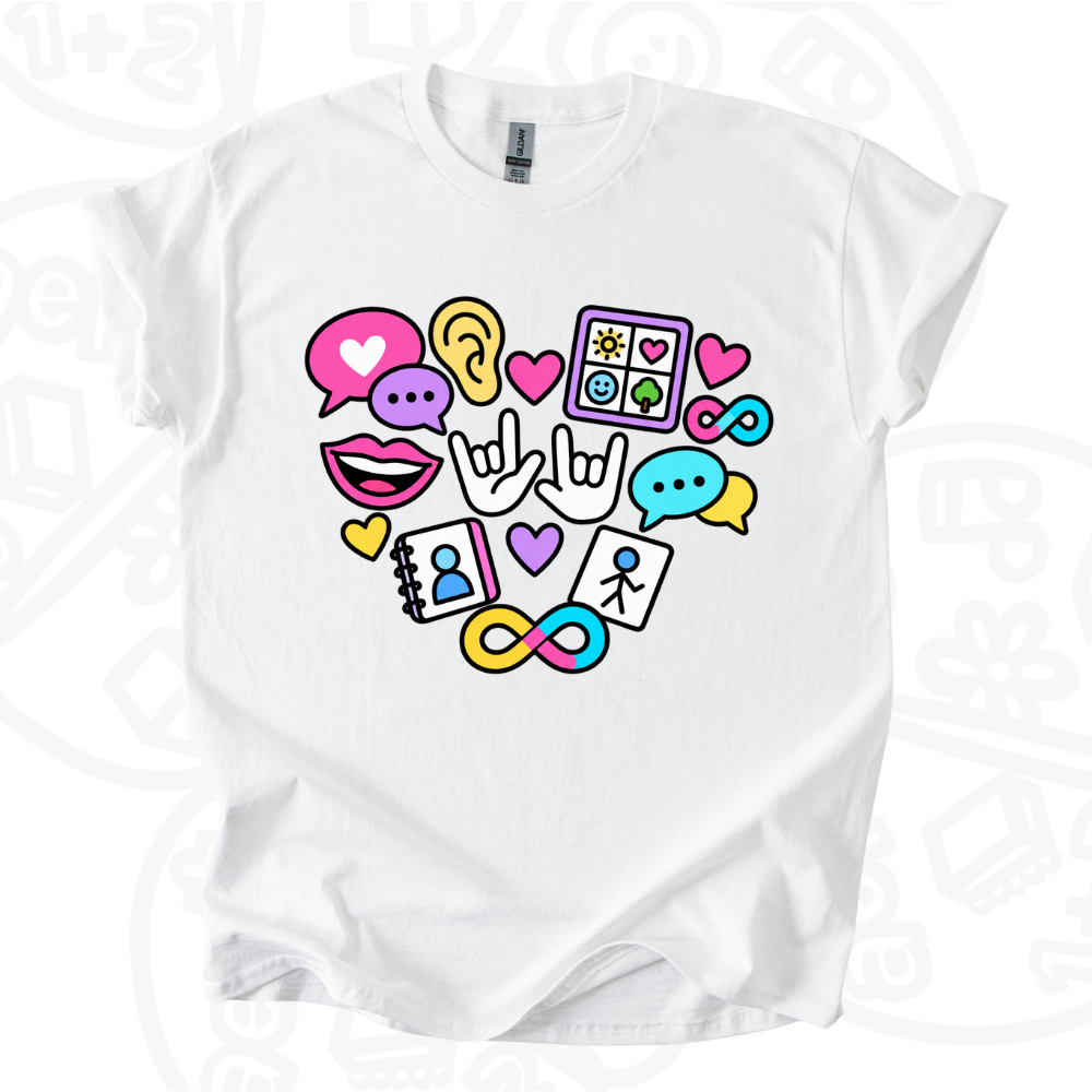 Camiseta Corazón Cositas Inclusivas