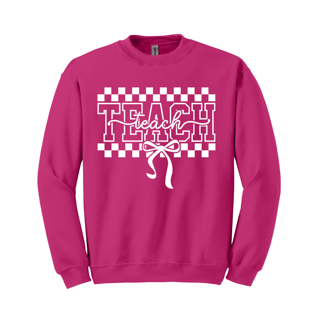 Sudadera Teach Moño blanco