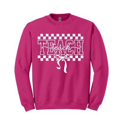 Sudadera Teach Moño blanco