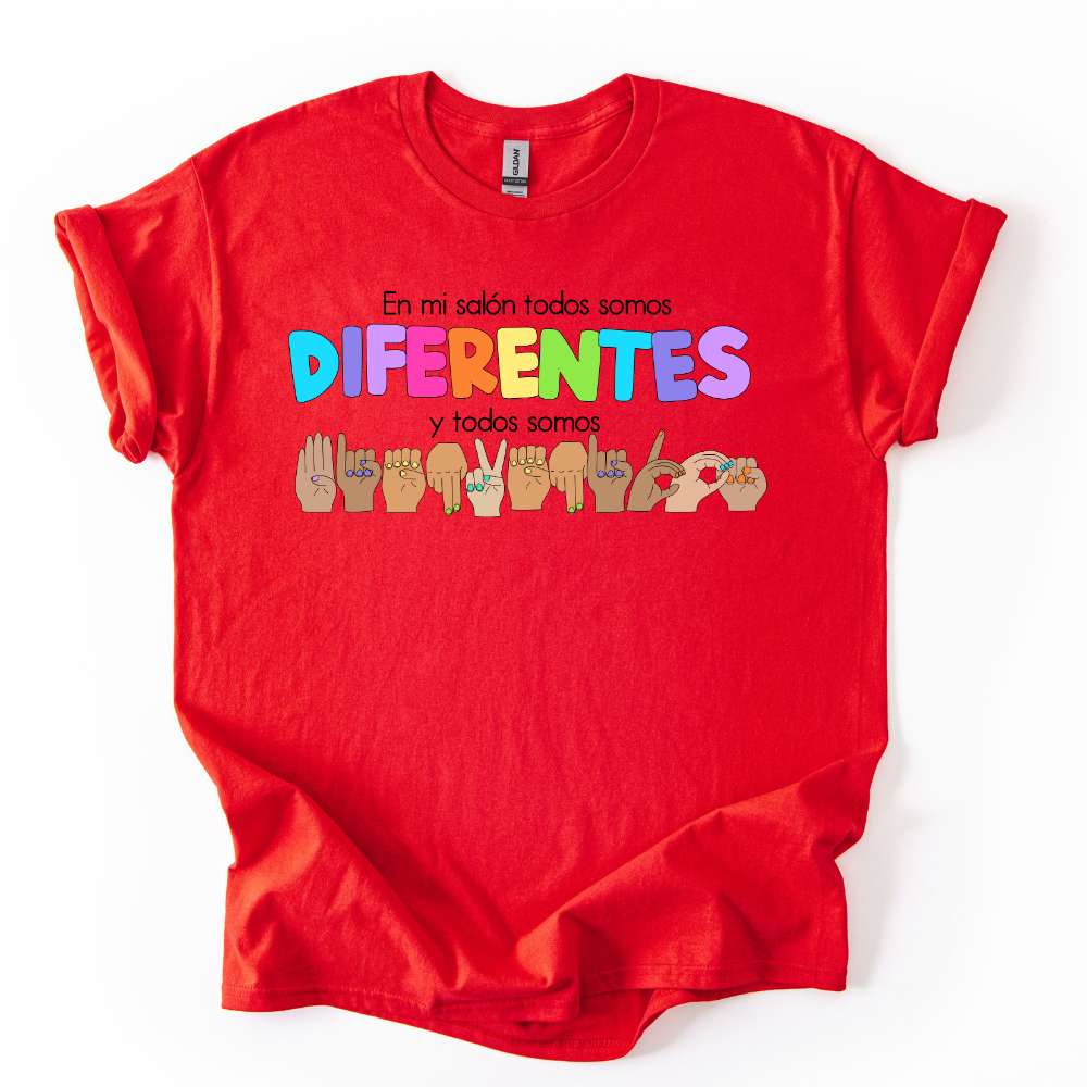 Camiseta Todos somos bienvenidos