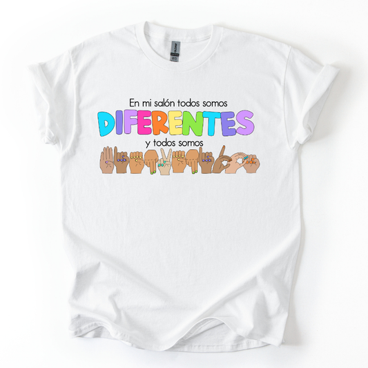 Camiseta Todos somos bienvenidos