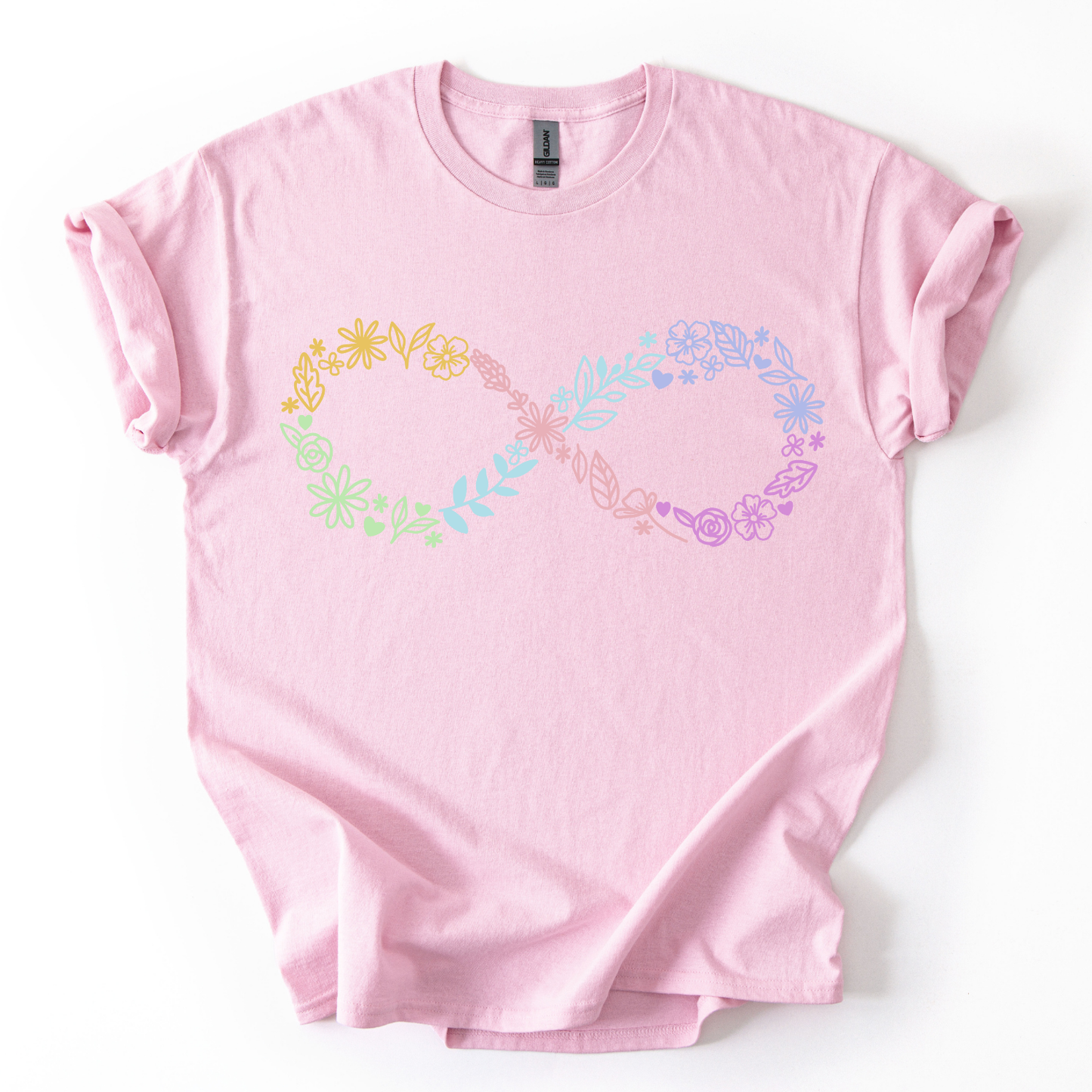 Camiseta Infinito de flores