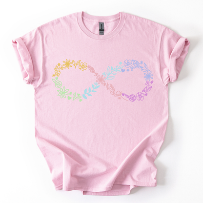 Camiseta Infinito de flores