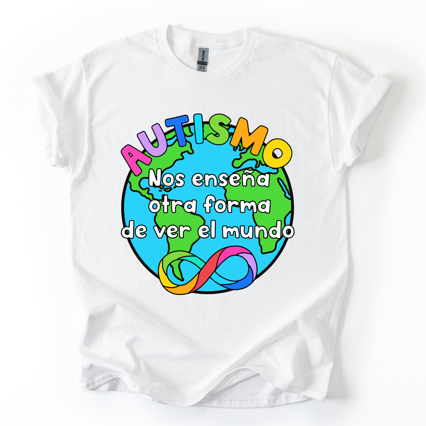 Camiseta Autismo - Mundo