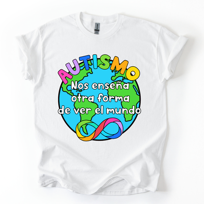 Camiseta Autismo - Mundo