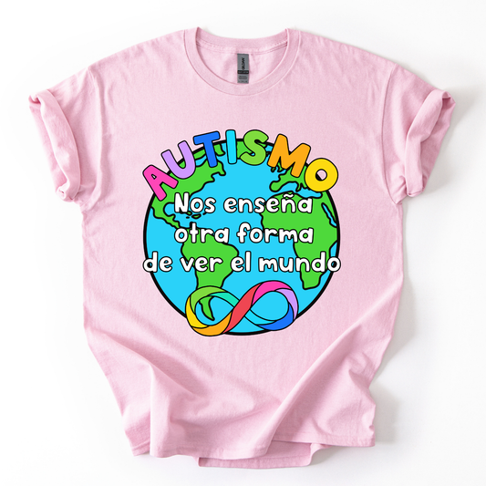 Camiseta Autismo - Mundo