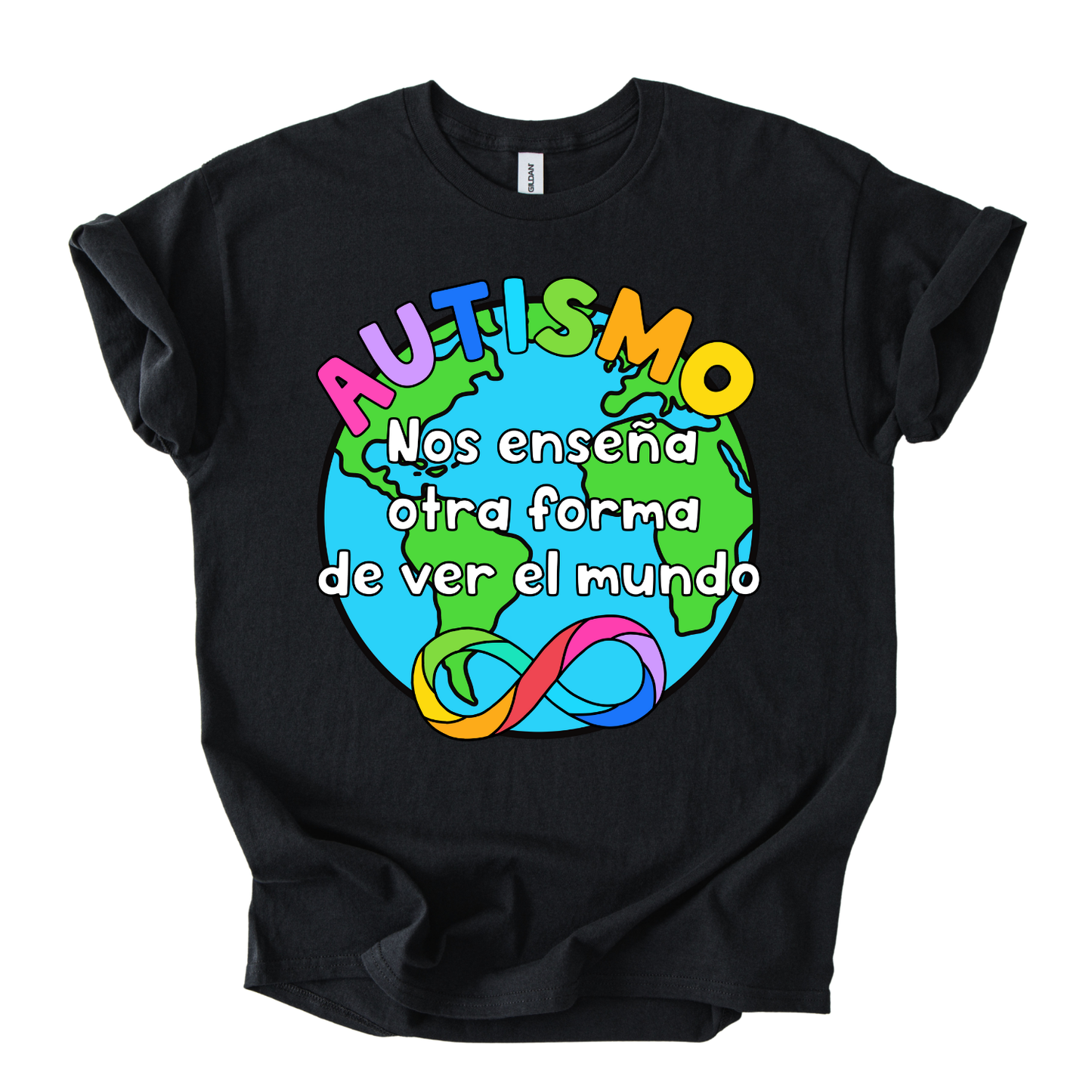 Camiseta Autismo - Mundo