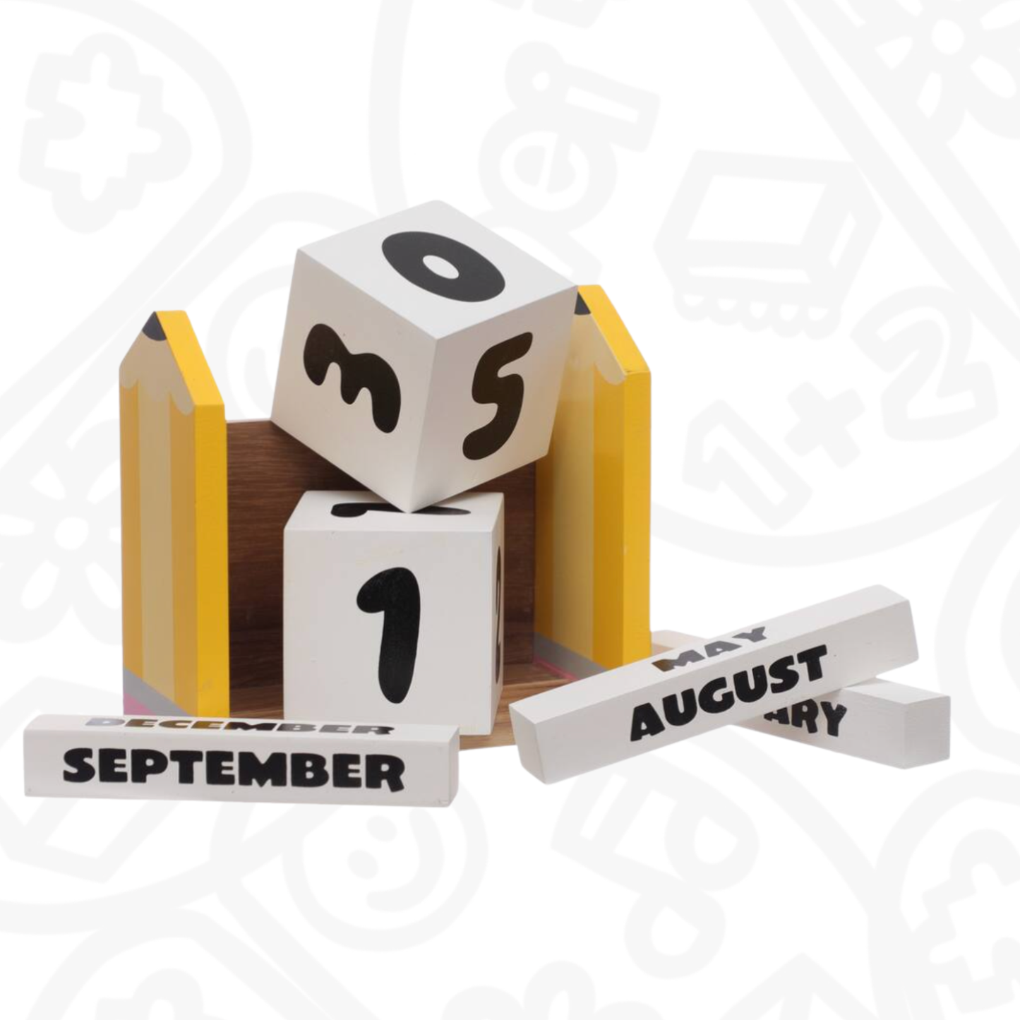 Calendario de Lápiz de Madera