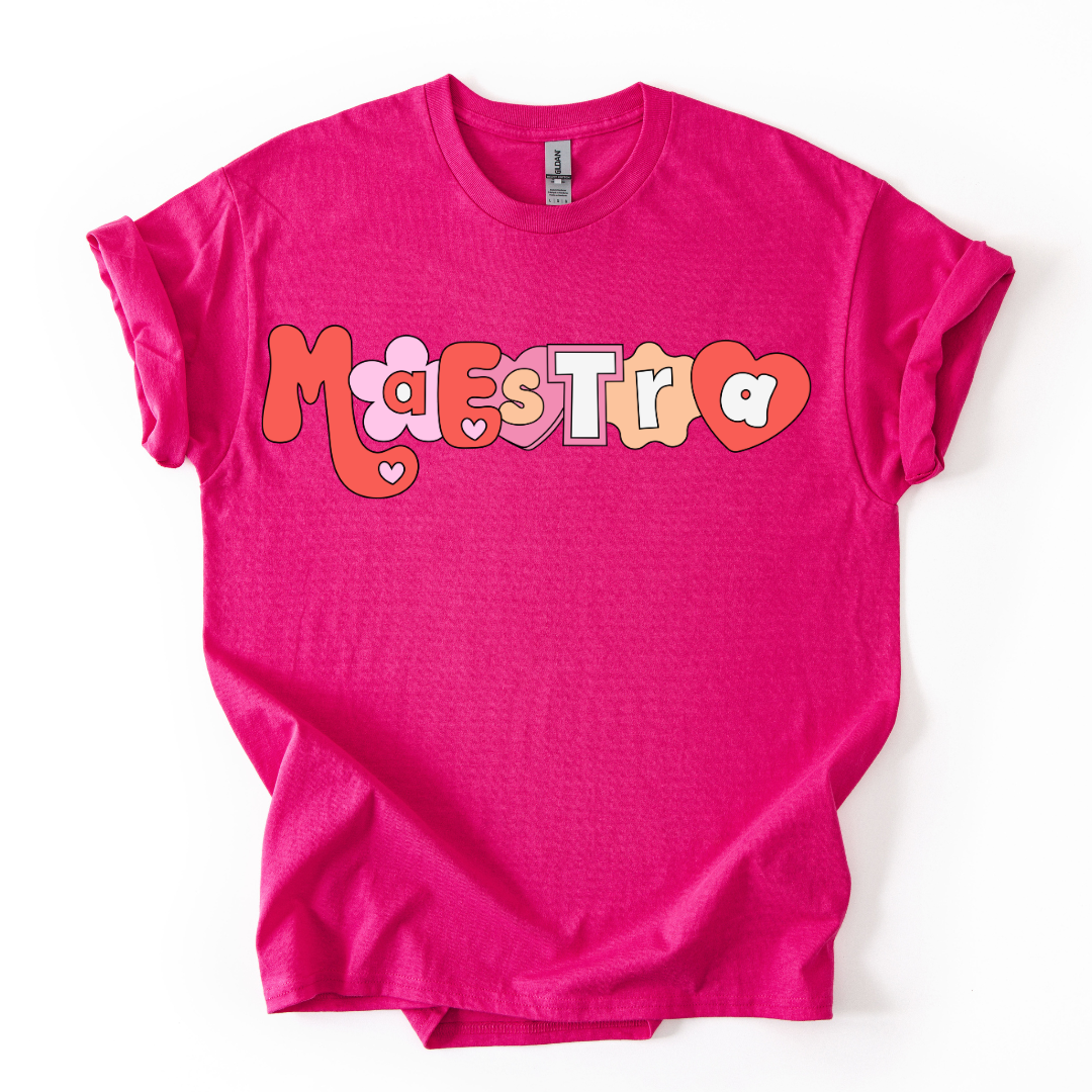 Camiseta Maestra San Valentín
