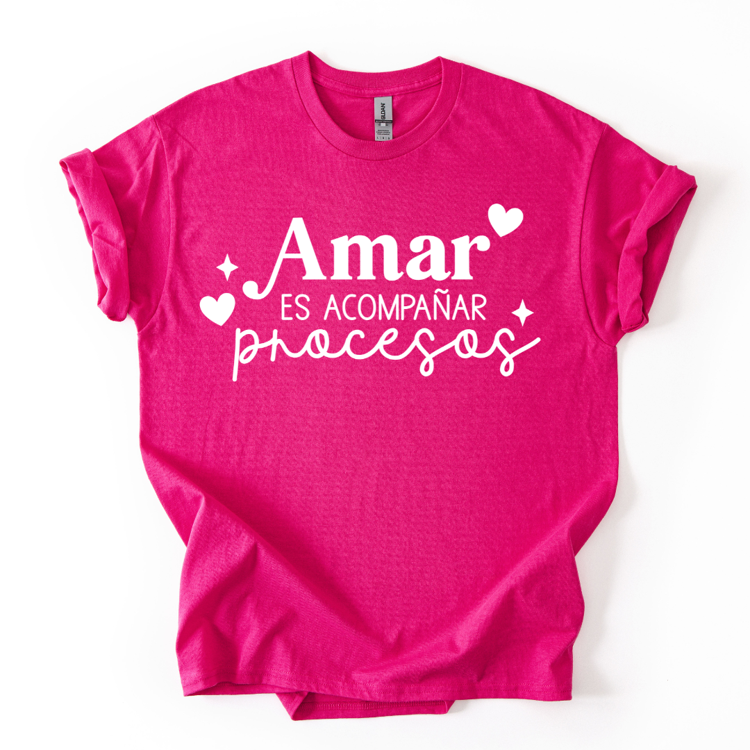Camiseta Amar es acompañar procesos