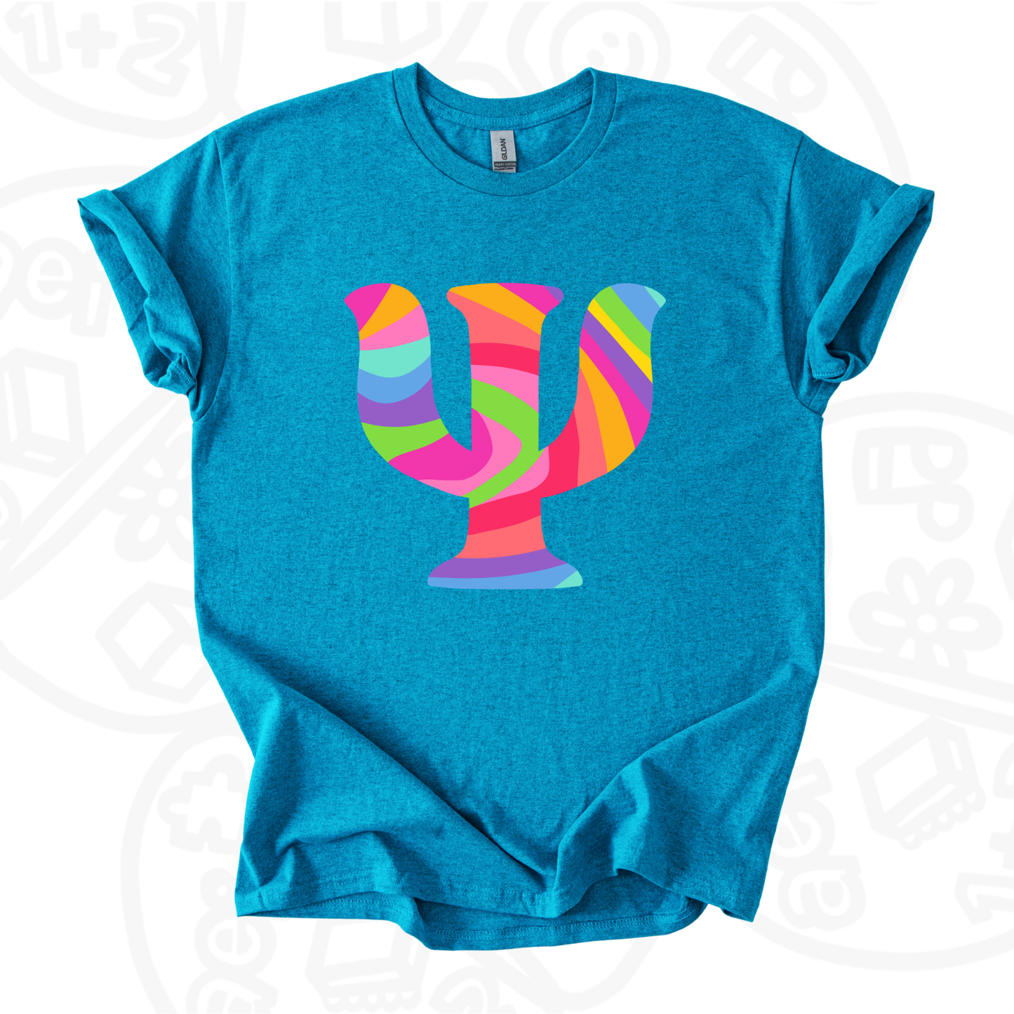 Camiseta Psique Colorida
