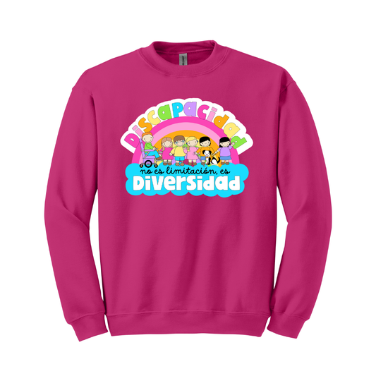 Sudadera Discapacidad diversidad