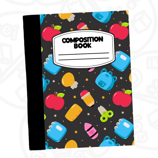 Cuaderno Composition Dibujitos escolares