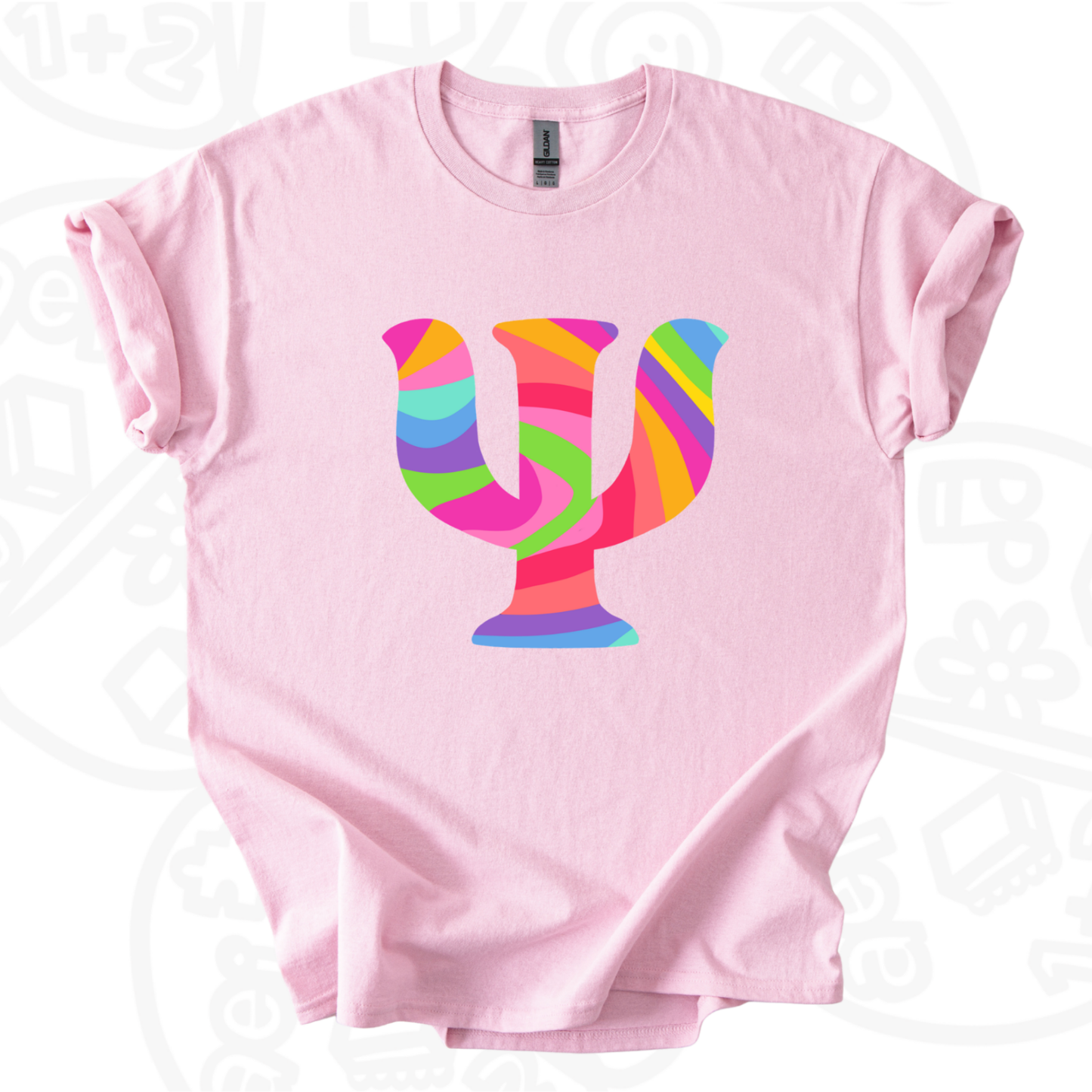 Camiseta Psique Colorida