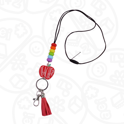 Lanyard Teacher colores